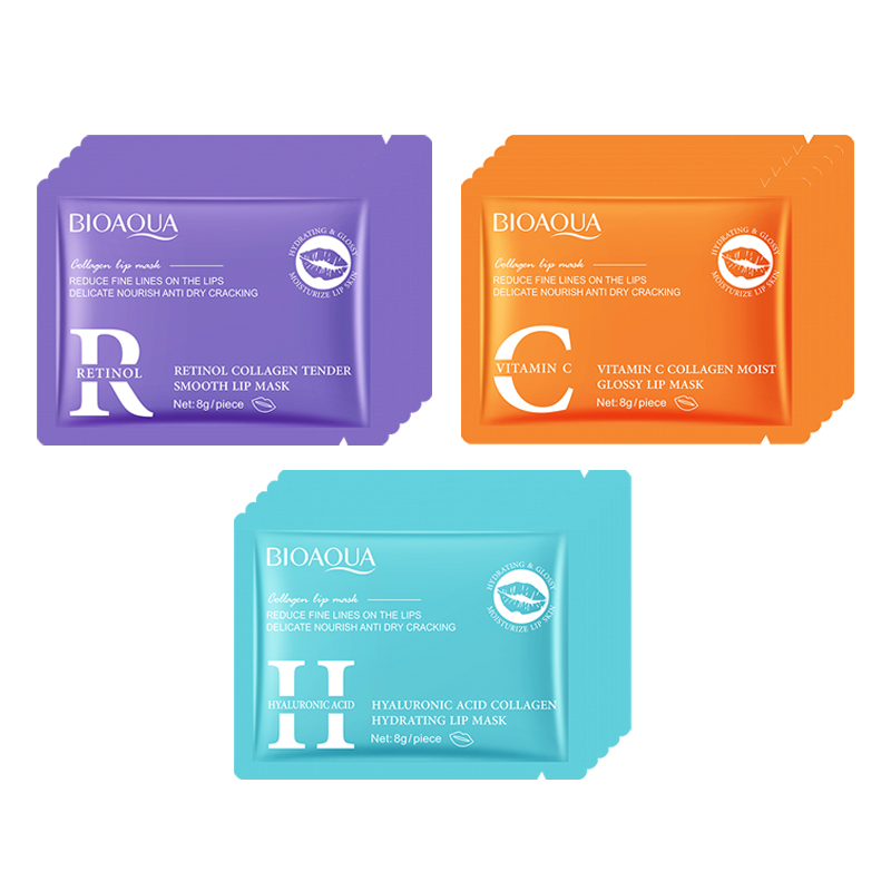 Sheet Mask Collagen - Bioaqua retinol cristal colágeno máscara de
