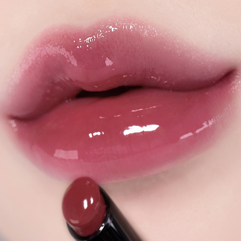 Lip Tint Korean - Jelly-Mirror Lipstick Maquiagem, impermeável, antiaderente Cup,