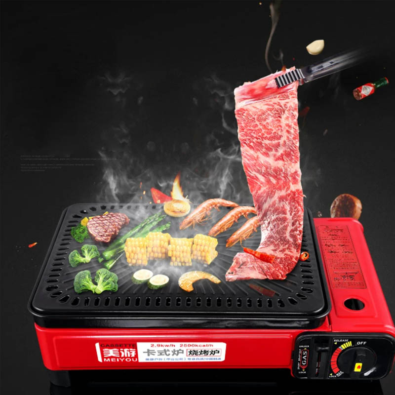Churrasqueira a Gás Portátil p - Korean Bbq Grill avaliação e preço