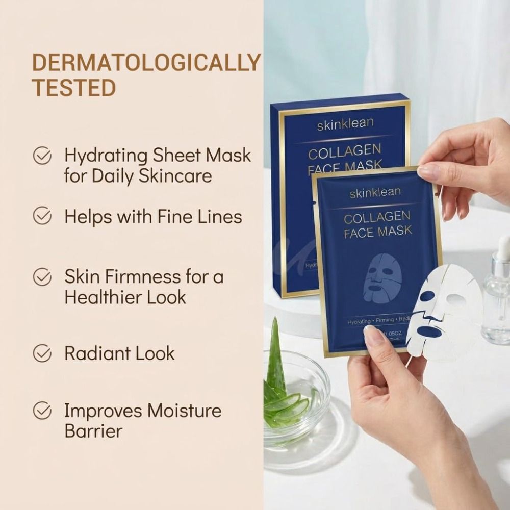 Máscara Facial Hidratante de C - Sheet Mask Collagen avaliação e preço