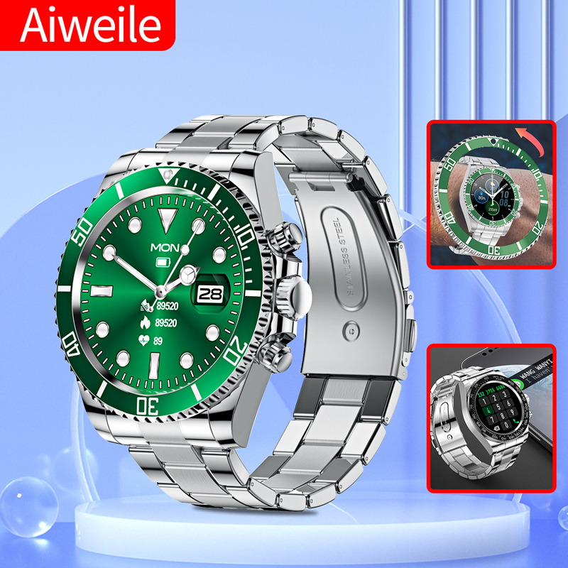 Aiweile-AW12 relógio inteligen - Korean Men Lifestyle avaliação e preço