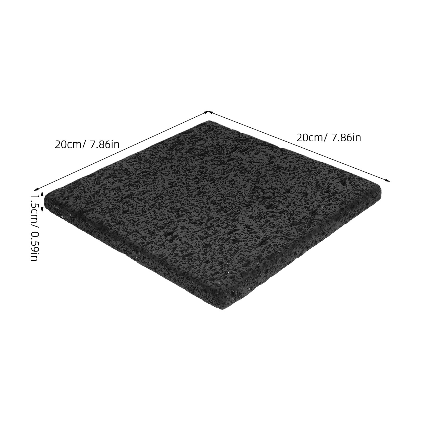 Placa de Pedra Vulcânica para  - Korean Bbq Grill avaliação e preço