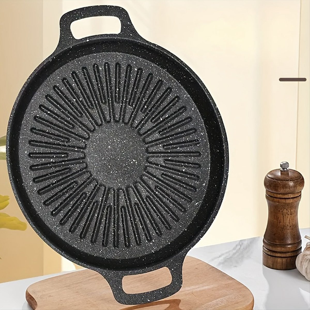 Aa14 ferro fundido coreano chu - Korean Bbq Grill avaliação e preço