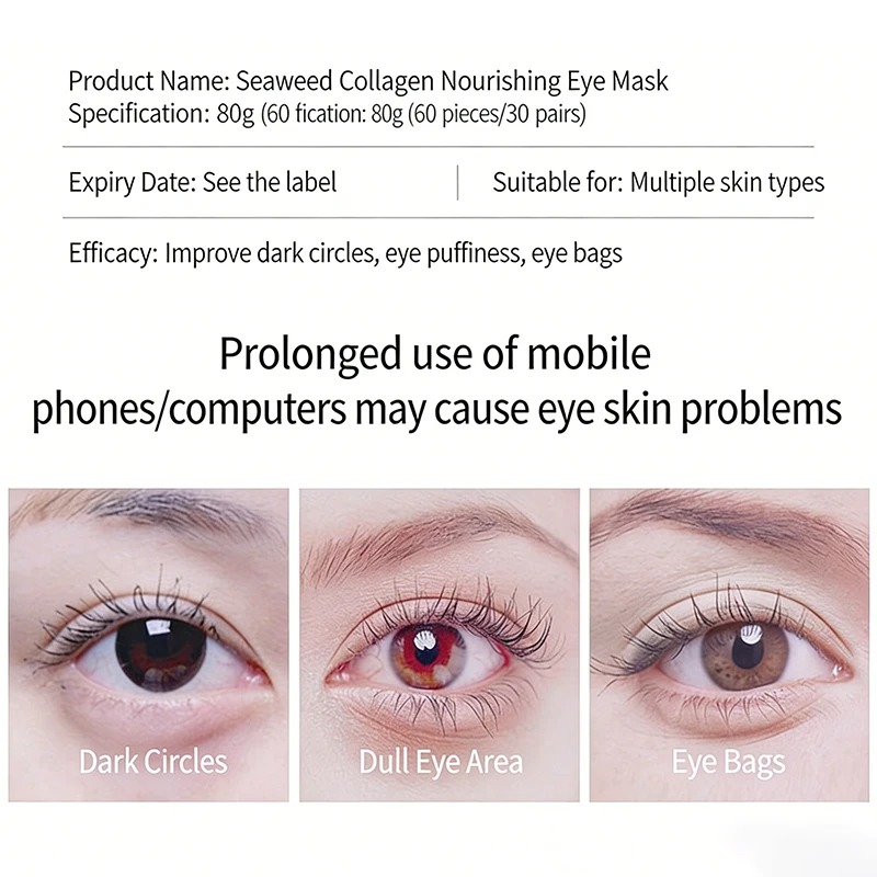 Máscara de Olhos de Colágeno D - Sheet Mask Collagen avaliação e preço